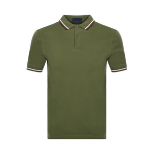 Polo de golf de negocios de verano para hombre, bordado personalizado, resistente a las arrugas, protección solar, absorbe la humedad, tejido sólido - Product Image 4