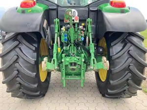 Tracteur à roues John Deere de conception nouvelle et très propre avec chargeur frontal, moteur Changchai 160 CV, boîte de vitesses, roulement, moteur - Product Image 2
