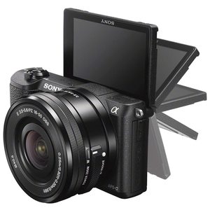 Kit 16-50mm Lens 64GB Memory Card NPF-W50 Battery Case Tripod <b>for</b> Mirrorless Digital <b>Camera</b> Full Photography Bundle HD CMOS - Product Image 1