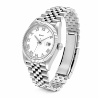 Montre de plongée pour homme avec logo personnalisé OEM, saphir lumineux, étanche 200 m, acier inoxydable, mouvement automatique NH35, montre mécanique pour homme 011