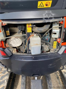 Mini-excavatrice Kubota U27-4, excavatrice compacte sur chenilles, excavatrice hydraulique avec godet pour la construction | Kubota U27-4 de 2021 à vendre - Product Image 4