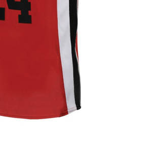 Personaliza Tu Propio Uniforme de Baloncesto con Logotipo de Equipo, Uniforme Deportivo de Verano para Hombre de Talla Grande, de Poliéster/Algodón de Alta Calidad - Product Image 6