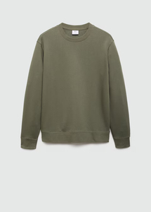 Sudadera pesada personalizada cuello redondo 80% Algodón, 20% poliéster sudadera térmica de lana pesada para hombre - Product Image 6