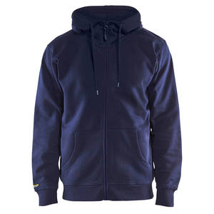 New Design Customized Men's zipper Hooded Sweatshirt Loose <b>Thin</b> Fleece-Lined <b>Hoodie</b> with Zipper - Product Image 1