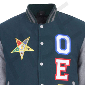 Chaqueta personalizada MASTER MASON Masonic Regalia Varsity Jackets Custom-HSE - Product Image 5