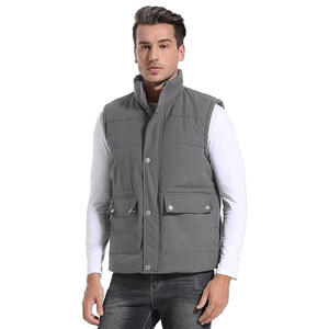 Calentador de cuerpo de diseñador, nuevo chaleco acolchado personalizado para hombre, chaleco informal ligero acolchado - Product Image 1