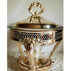 ชุดจานสแตนเลสสุดพิเศษสำหรับบุฟเฟต์จัดเลี้ยงอาหารงานปาร์ตี้ในโรงแรมร้านอาหารอาหารร้อนดีไซน์ทันสมัยทนทาน - Product Image 1