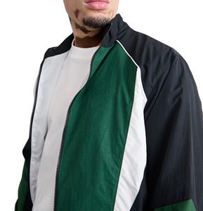 Anorak vintage en nylon rétro personnalisé en gros Veste coupe-vent à capuche pour hommes - Product Image 4