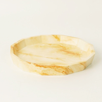 Ensemble d'accessoires de salle de bain en résine comprenant un distributeur de savon Boîte à mouchoirs Porte-brosse à dents Ensemble de toilette stocké Hôtel Maison