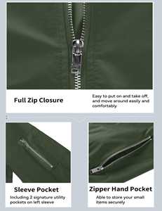 Automne mode veste nouveaux hommes coupe-vent Bomber veste hommes vêtements de plein air décontracté Streetwear haut - Product Image 3