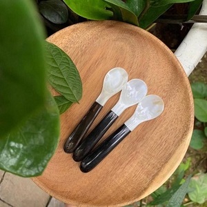Cubiertos de Cocina Hechos a Mano con Cuerno de Búfalo Natural, Incluyendo Cucharas y Tenedores de Cuerno por f s i - Product Image 4