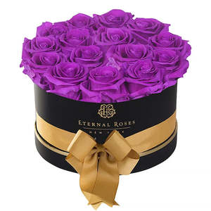 Luxury Roses Empire Gift Box-Small Preserved Roses for Romantic Occasions Mother's Day Valentine's Day Graduation Home Decor - Product Image 2