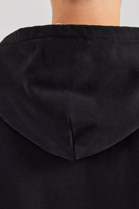 Top Trending Winter 100% Cotton Custom Men's Zipper Hoodie Heavyweight Color sólido Drop Shoulder Transpirable Eco-Friendly - Product Image 6