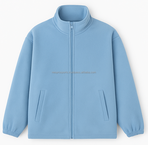 Veste en molleton décontractée pour homme 100% coton Manteau chaud d'automne Broderie personnalisée Style streetwear Haute qualité Vente en gros - Product Image 4