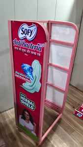 ชั้นวางจอแสดงผลและชั้นวางโลหะสำหรับซูเปอร์มาร์เก็ต - Product Image 3