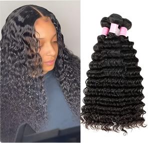 100% ผมมนุษย์แบบไม่ผ่านกระบวนการผมธรรมชาติแบบไม่ผ่านกระบวนการผมธรรมชาติอินเดียจัดแนวหนังกำพร้าเต็มรูปแบบ - Product Image 4