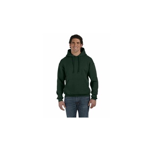Sweat-shirt à capuche vert foncé OEM personnalisé 100% original pour homme, sweat-shirt à capuche tendance uni imprimé, coupe classique pour garçons - Product Image 3