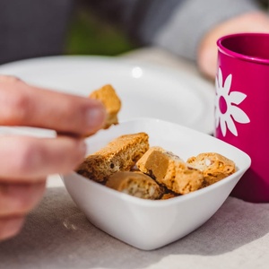 Elegant Modern Camping Dip <b>Bowl</b> 195ml Capacity Stackable Dishwasher Safe & Reusable Melamine - Product Image 2