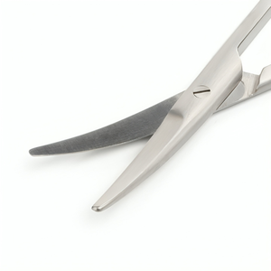 Ciseaux chirurgicaux vétérinaires Lister de qualité supérieure, 16 cm/6,3 po, à lame plate/sonde droite, sûrs pour la dissection - Product Image 1