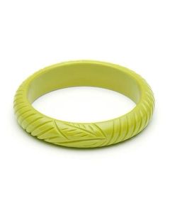 Unique Carved Resin Bangle <b>Handmade</b> <b>Jewelry</b> for Women Stylish Fashion Bracelet for Ethnic and Contemporary Everyday Looks - Product Image 1