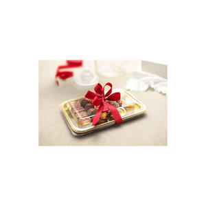 100 Pcs Kadò Plateaux de service en plastique doré n ° 4 Alcas 293x210H22mm Plateau à pâtisserie - Product Image 6