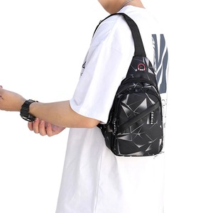 กระเป๋าคาดลำตัวสะพายไหล่ไนลอนแบบเดี่ยวมีซิปน้ำหนักเบากระเป๋าคาดหน้าอกสำหรับกีฬากลางแจ้งกระเป๋าใส่เอกสาร20-36L คนรักกีฬา - Product Image 3