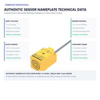 Capteur de proximité inductif TURCK NI15-Q30-AN6X, distance de détection 15 mm, 10-30 V CC pour l'automatisation industrielle
