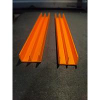 Canal en PVC de haute qualité et haute résistance avec une taille de 15 mm pour le câblage électrique, conduit de câblage facile à installer, utilisation de canal de câblage
