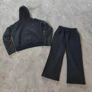 Survêtement pour homme avec strass, tendance, décontracté, nouveau design, tailles adultes, respirant, prix de gros, survêtement pour homme avec strass - Product Image 2