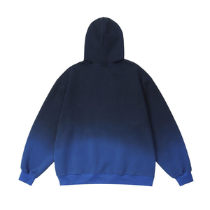 Nouvelle mode Streetwear lavage à l'acide épais sweats à capuche fabricants personnalisé éponge française à capuche en détresse - Product Image 5