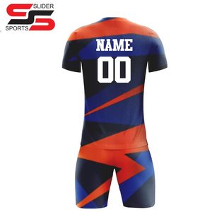 Uniforme de Fútbol de Marca OEM, Último Modelo, Alta Calidad, Manga Corta, Transpirable, Ligero, Personalizado para Club de Fútbol - Product Image 2