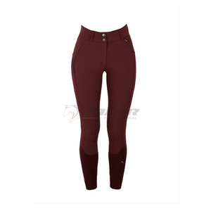 Pantalones de montar para mujer de alto rendimiento más vendidos, ajustados, ligeros, transpirables, elegantes, duraderos, cómodos, pantalones ecuestres - Product Image 1