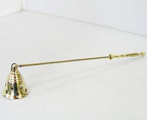 Handcrafted Brass Metal Christmas <b>Candlestick</b> <b>Holder</b> Snuffer Artistic Home Decoration Gift Giving Feature Includes Candle - Product Image 1