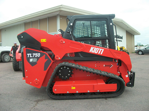 รถตักดินแบบมีห้องโดยสาร KIOTI 74 แรงม้า รุ่น SL750 ปี 2024 ขนาด 5 ตัน พร้อมบุ้งกี๋ตักดิน ล้อขับเคลื่อนด้วยมอเตอร์ สำหรับงานก่อสร้าง - Product Image 2