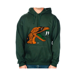 Sweat à capuche Florida A&M University FAMU avec logo Snack imprimé à l'écran - Product Image 1