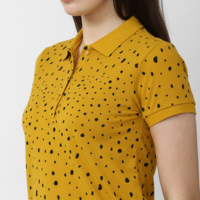 Nouveauté 2025 – Polo tricoté respirant à manches courtes pour femme – Motif uni – Prix abordable