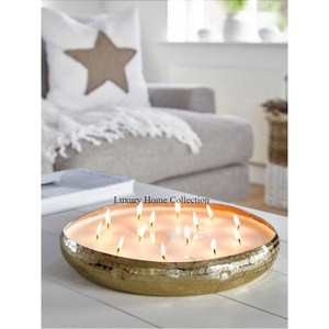 Modern <b>Copper</b> Plated Decorative <b>Candle</b> Wax <b>Holder</b> Shiny Polished Handmade Designer Votive and Tea Light <b>Holder</b> Unique Design - Product Image 4