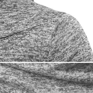 Vestes d'hiver à fermeture éclair plus épaisses pour hommes laine d'agneau sweats à capuche zippés confortables hauts à capuche décontractés sweats à manches longues - Product Image 5