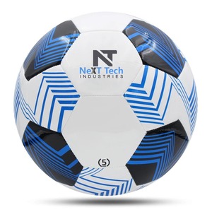 ลูกฟุตบอลรุ่นใหม่คุณภาพสูงเย็บด้วยเครื่องจักรสำหรับใช้งานกลางแจ้งโดย NEXT TECH INDUSTRIES NTI-MB-600 ออกแบบและโลโก้ตามสั่ง - Product Image 1