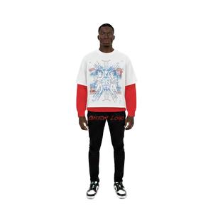 Camiseta Térmica de Manga Larga con Logotipo Personalizado, Estilo Holgado, Vintage, Doble Capa, 2026 - Product Image 3