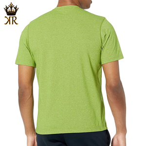 เสื้อยืดผู้ชายคุณภาพสูง ยืดหยุ่น แห้งเร็ว เหมาะสำหรับออกกำลังกาย ไซส์ปกติ น้ำหนักเบา ดีไซน์เรียบง่าย - Product Image 2