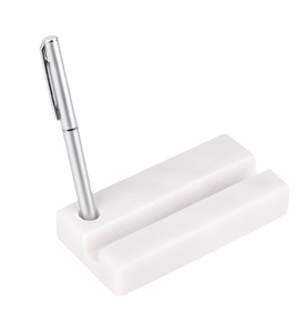 Organizador de tarjetero de mármol de calidad superior, tarjetero personalizado de forma redonda a costo de fábrica - Product Image 6