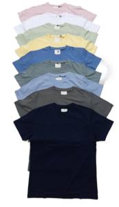 T-shirt personnalisé de haute qualité t-shirt à manches courtes pour hommes coton hommes t-shirts solides ajustés été hommes t-shirts - Product Image 6