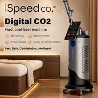 Perfectlaser Machine à laser CO2 fractionnel ablatif numérique à écran tactile HD de 15,6 pouces, puissance du système de 1200 W, tension universelle