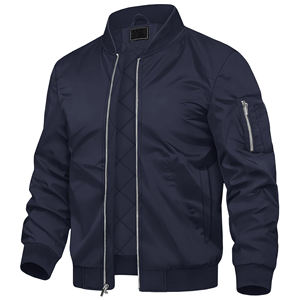 Chaquetas de entrenador Softshell resistentes al agua ligeras 2025, la mejor chaqueta de bombardero de estilo Vintage a prueba de viento para hombres - Product Image 1