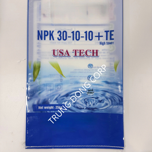 Haute qualité personnalisé gravure imprimé BOPP laminé recyclable PP tissé sacs qualité d'exportation pour engrais emballage à la main - Product Image 1