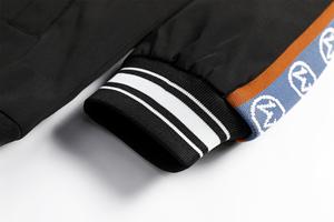 Ensemble de survêtement rayé TWILL survêtement personnalisé en gros costume de jogging pour hommes veste et pantalon à fermeture éclair vêtements de sport - Product Image 6