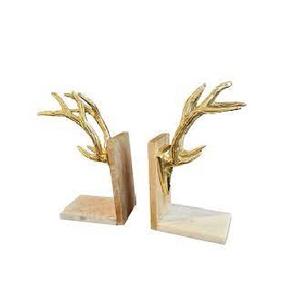 Serre-livres en or pour la maison et le jardin Serre-livres en métal doré papillon Serre-livres en métal design en métal pour le bureau - Product Image 2