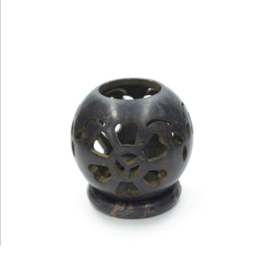 Portavelas de Piedra de Savia Natural Hecho a Mano en India, Grabado, para Aromaterapia, Decoración del Hogar, Duradero y de Alta Calidad - Product Image 4