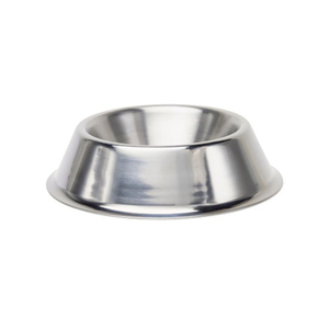 Ensemble de bols pour chien de meilleure qualité en acier inoxydable avec forme ronde simple et support de couleur blanche pour solutions d'alimentation pour animaux de compagnie bols pour animaux de compagnie - Product Image 3